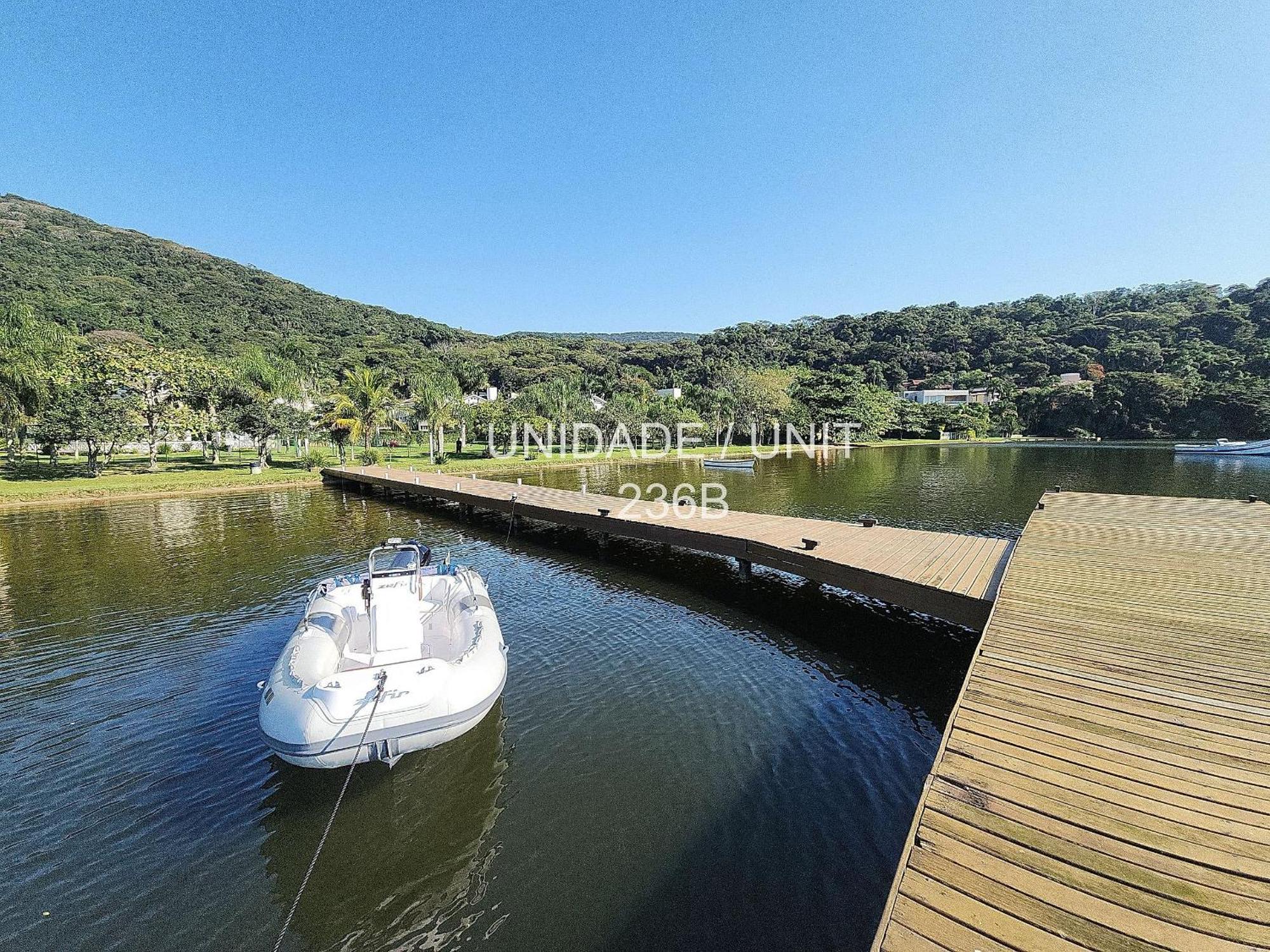 Completo Apartamento Em Resort Na Beira Da Lagoa Florianópolis Exterior foto